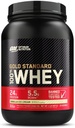 Optimum Nutrition 100% Whey Gold Standard, Vainilla Ice Cream, 2 libras