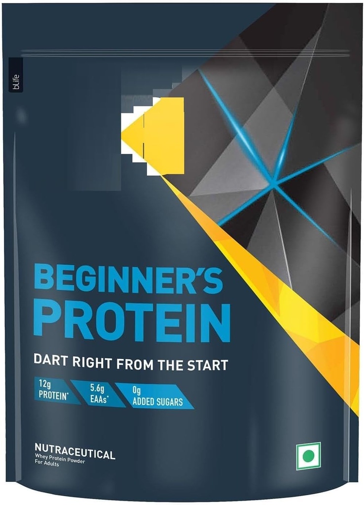 Proteína Whey del principiante DURJA, azúcar sin agregado, recuperación del músculo más rápido &amp; fuerza mejorada (mango mágico, 1 kg / 2.2 lb)...'