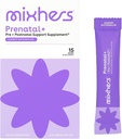 MIXHERS Prenatal + Pre + Postnatal Support Suplemento ← Pregnancy Vitaminas Bebidas Mix TEN Fórmuladas con Vitamina A, C, D, E, &amp; K ANTE Summer Watermelon Flavor ← 15 Stick Packets