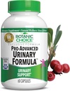 Botanic Choice Pro-Advanced Urinary Formula-Blend for Urinary Tract Health Support - Magnesium Cranberry Uva Ursi Damiana - 60 cápsulas