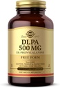 Solgar DLPA 500 mg - 100 Vegetable Capsules - Free Form DL-Phenylalanine - Non-GMO, Vegan, Gluten Free, Dairy Free, Kosher - 100 Servings