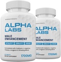 Zonata (2 Pack) Alpha Labs Suplementos dietéticos para hombres, rendimiento natural, resistencia y niveles de energía, fórmula natural para mantener los niveles de energía y rendimiento (120 Tablets)