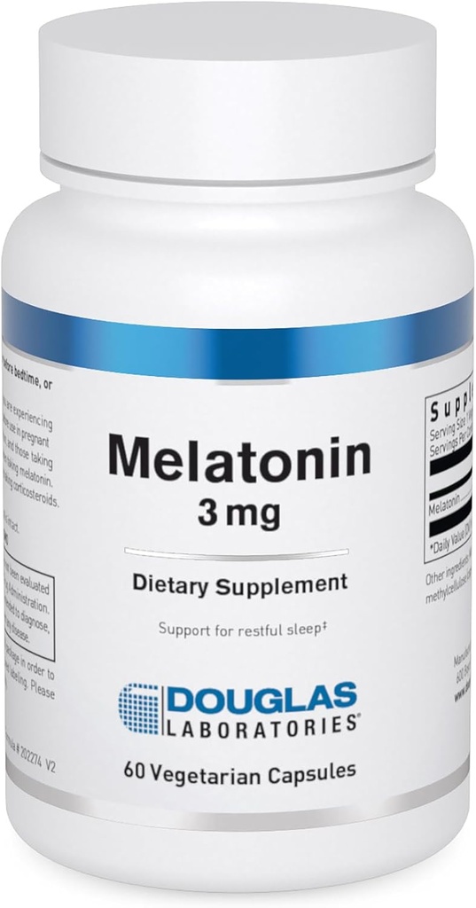 Douglas Laboratories Melatonin 3 mg ← Soporta Ciclos de sueño/algo