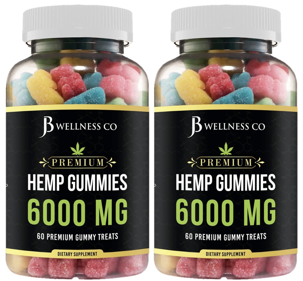 Ganchos de cáñamo - Gummies avanzados - Gummy relajante con aceite de cáñamo [2-Pack]