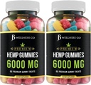 Ganchos de cáñamo - Gummies avanzados - Gummy relajante con aceite de cáñamo [2-Pack]