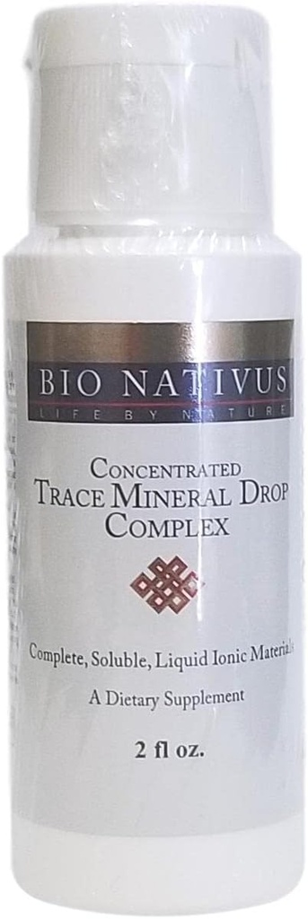 BIO-NATIVUS, Complejo de gota mineral de rastro concentrado, 2 FL OZ