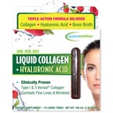 Nutrición aplicada Collagen líquido + ácido hialurónico - 10 tubos líquidos - Esquí & Restauración de uñas - sabor de baya mixta - 10 piezas