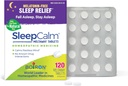 Boiron SleepCalm Tablets Sleep Aid for Deep, Relaxing, Restful Nighttime Sleep - Melatonin-Free and Non Habit-Forming - 120 Count