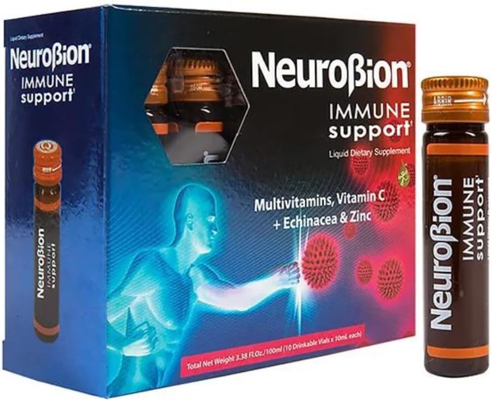 Neurobion Immune Soporte con Echinacea & Zinc 10 viales x 10 ml