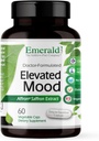 Laboratorios Esmeralda Elevated Mood - Stress Management Suplemento con Sensoril Ashwagandha Extracto " Affron Saffron Extract - 60 cápsulas vegetales (30-Day Supply)