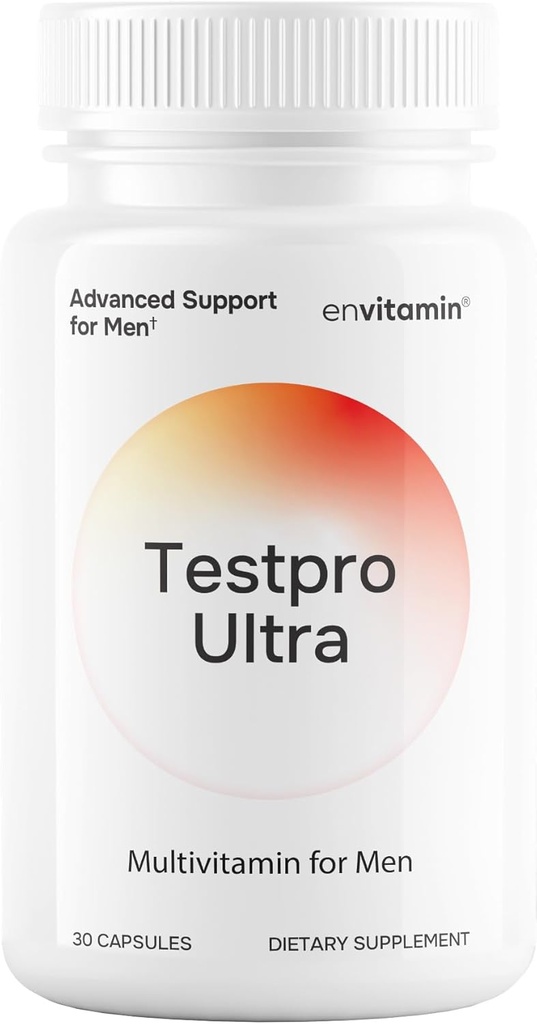 Testpro Testosterona Soporte Ultra para Hombres con Fenugreek, Tribulus &amp; Maca