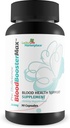 Booster de sangre Max Pro Bio Science - Apoyo a la salud de la sangre - Promover la salud equilibrada con suplementos de salud de la sangre - Ayuda Mejorar el flujo sanguíneo, energía, " Absorción de nutrientes - Apoyo a la salud cardíaca