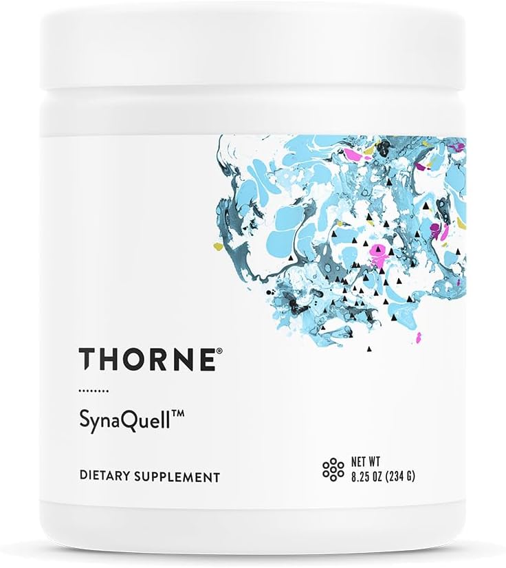 THORNE - SynaQuell - Apoyo al cerebro con BHB, BCAAs, CoQ10, DHA &amp; Nicotinamide Riboside - Apoyos Estructura del cerebro saludable " Función cognitiva* - NSF certificado para el deporte - 8.25 Oz - 30 servicios