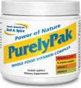 NORTH AMERICAN HERB &amp; SPICE Purely Pak - Whole Food Vitamin Supplement Plan - Vitamin A, B Complex, C, D, E & Omega 3-6-9 - Fácilmente Absorbable - Non-GMO - 14-Day Supply