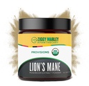 Leones orgánicos Mane Mushroom Powder para perros " Cats – Cognición de apoyo – USDA Extracto orgánico del cuerpo de frutas, 45 Servimientos en un Jarrón sellable