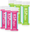 Berry & Lime All Natural Hydration & Kidney Health Supplement to Combat Calcium Oxalate Crystal Formation, Mixed Flavor-6 Pack