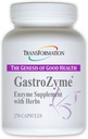 TRANSFORMATION THE GENESIS OF GOOD HEALTH - GastroZyme Supplement, Uniquely Formulated with Enzymes & Papaya Leaf, rhodiola rosea Herbs, Soothes & relieves Gastrointestinal discomfort, 270 Capsules