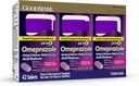 GoodSense Omeprazole, Compara con Prilosec, Tablas de liberación retrasada 20 mg, Reductor de ácido, Tableta de mezcla de menta de fresa, 42 Conde