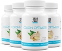 ¡Sí puedes! Probiotics Colon Optimizer Supplement - Gut Health and Stomach Supplement for Men and Women, Organic Probiotics with Ginger and Peppermint for Digestive Health, 30 Capsules - 4 Pack
