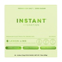 Instant Hydration Electrolytes Powder Packets - Lemon Lime Drink Mix - Zero Sugar - Keto, Vegan, Gluten-Free, Non-GMO - Boost Recovery, Brain Health, Muscle & Tissue Support- 30 Sticks
