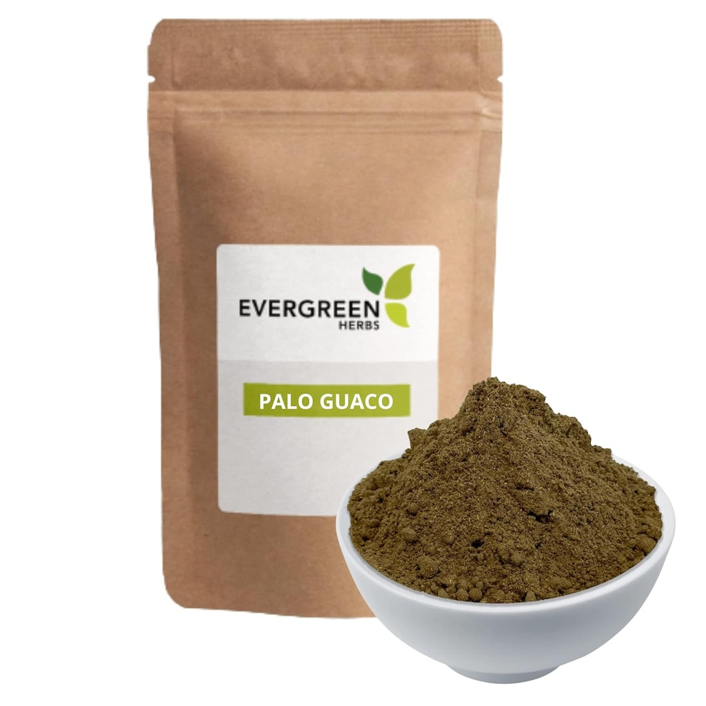 Herbs Evergreen Palo Guaco (Powder 8 oz) - Resealable Stand Up Pouch para garantizar la frescura!