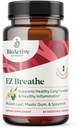 BIOACTIVE NUTRIENTS EZ Breathe - 60 Capsules - Muellein Leaf, Bromelain, and Spearmint Supplement - Supports Overall Health
