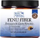 Reddy Naturals Aryana FENU Fiber – Debittered Fenugreek Gum Powder - Muscadine Polyphenols - Supports Healthy Metabolic Functions – Improves Immune and Gut Health – 4.2 OZ (120 G)