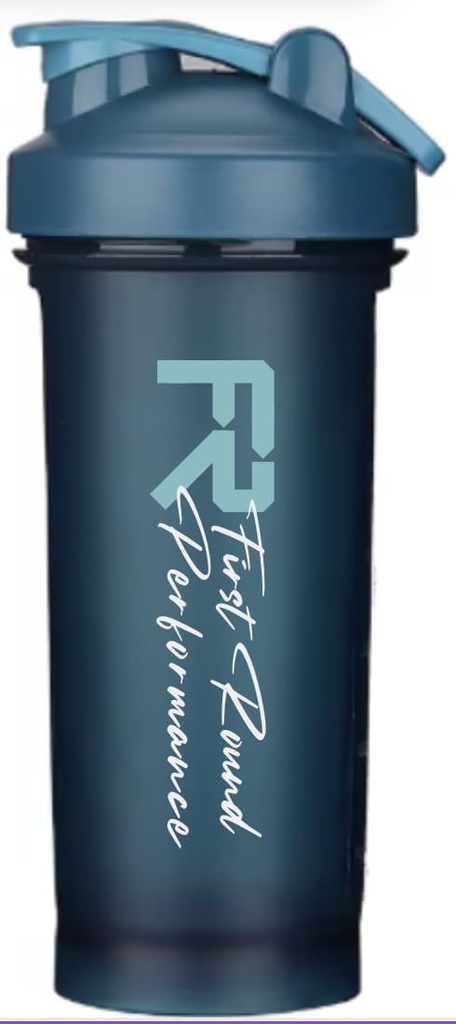 20 oz Protein Shaker Botella, Copa Shaker para Bebidas Proteínas y Pre Workout (Teal)