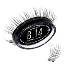 Lashify Bold 14mm Gossamer DIY Eyelash Extensions Refill, Black, Easy False Eyelashes for a Natural Look