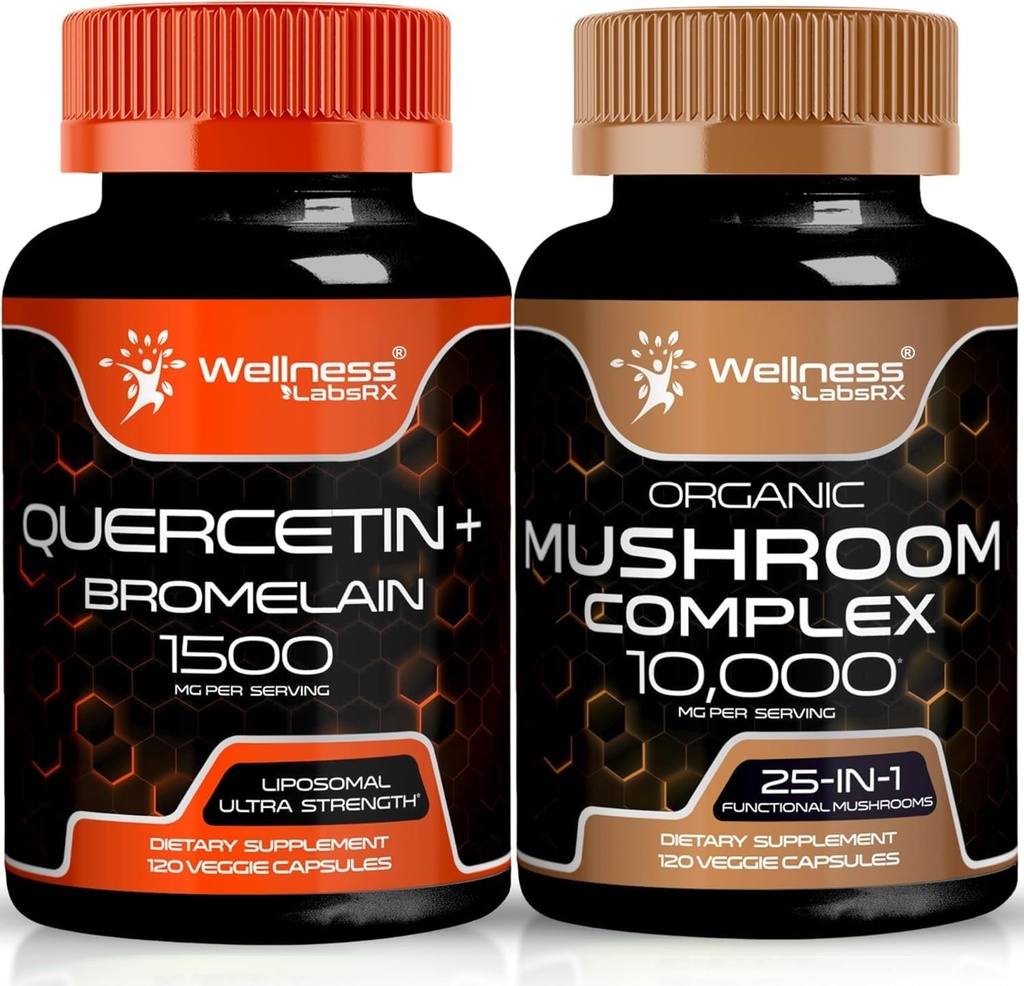 WELLNESS LABSRX Quercetin con Bromelain