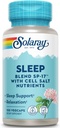 SOLARAY Sleep Blend SP-17  Herbal Blend w/Cell Salt Nutrients to Help Support Healthy Sleep &amp; Relax ← Non-GMO, Vegan ← 100 VegCaps