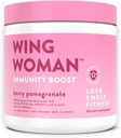 Love Sweat Fitness Immunity Boost Powder ← Wing Woman Berry Pomegranate peru Healthy Immune System, Antioxidant Boost, Fortalecer las defensas ¦ Vegan, No Sugar, Gluten Free, Non-GMO - 28 Servings