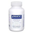 Encapsulaciones puras EPA/DHA Essentials - Fish Oil Concentrate Supplement to Support Cardiovascular Health - Premium EPA & DHA Supplement with Omega 3-90 Softgel Capsules