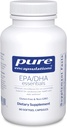 Encapsulaciones puras EPA/DHA Essentials - Fish Oil Concentrate Supplement to Support Cardiovascular Health - Premium EPA & DHA Supplement with Omega 3-90 Softgel Capsules