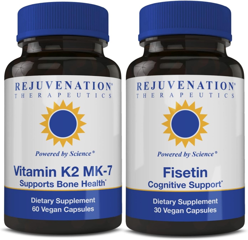 Rejuvenecimiento Terapéutica Vitamina K2 + Fisetin Value Pack