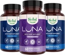 Naturales Anidados Luna Melatonin-Free (120 cápsulas veganos) & Luna Natural Sleep Aid with Melatonin (60 cápsulas veganos) for Deep Sleep ← Non-Habit Forming