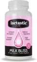 Lactastic® Milk BlissTM - Suplemento de Lactación Orgánica de Alta Potencia - Moringa Orgánica, Cardo Milk, Pasionflower & Valerian - 60 cápsulas Vegan