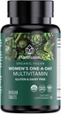 PlantFusion Organic Multivitamin for Women - One Daily Whole Food Blend Women's Multivitamin - Vegan, Non-GMO, Gluten Free &amp; Dairy Free - 60 Tablets (2 Month Supply)