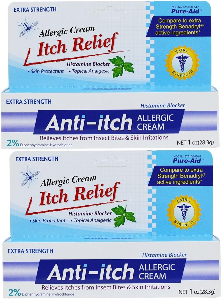 Crema Alérgica Anti-Itch - 1oz (2 Pack)