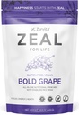 Zurvita - Zeal for Life - Bold Grape Flavor - Daily Nutritional Supplement for Vitality, Immunity, " Global Wellness - 30-Day Wellness Bag, 420 Grams