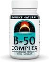 Fuente Naturals B-50 Complejo, Apoyo a la Producción Energética* - 50 Tablas