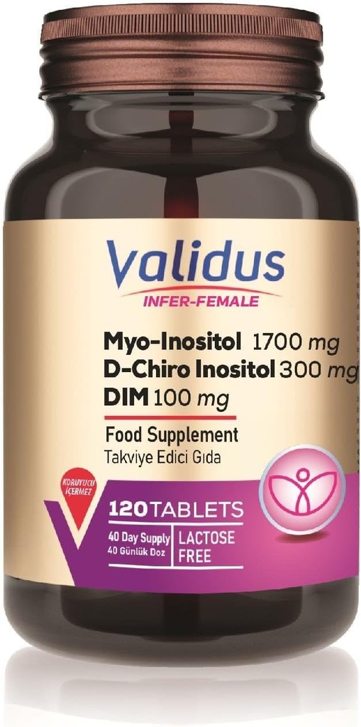 VALIDUS Infer-Female 120 Tablets