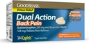 GoodSense Dual Action Acetaminophen and Ibuprofen (NSAID) Tablets, 250 mg/125 mg, Back Pain, 144 Count