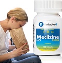 Fiable-1 Laboratorios Meclizine HCL 25mg 100 Tabletas (1 Botella)