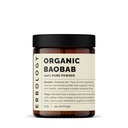 Erbology Organic Baobab Powder 3.2 oz - 45 Servings - Skin Health and Immunity Support - Rich in Vitamin C, B Vitamins and Polyphenols - Sustentably Sourced Straight from Farm - Vegan - GMO-Free