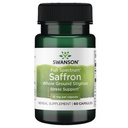 Swanson Full Spectrum Saffron (Estigmas enteras)-Herbal Suplemento Promoción del Modo Natural Apoyo " Gestión del Estrés - Suplemento Orgánica Español Saffron-(60 Veggie Capsules, 15 mg cada uno)