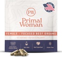 Beef Organ Supplement for Women - Heart, Liver for Women, Grass Fed, Pasture Raised Liver ← Primal Beef Organ Capsules Woman (60 Capsules)