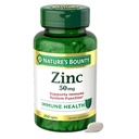 Bounty Zinc 50mg, Immune Support & Antioxidant Supplement, Promotes Skin Health, 1 Caplet Por Day, Gluten Free, 250 Caplets Vegetarian