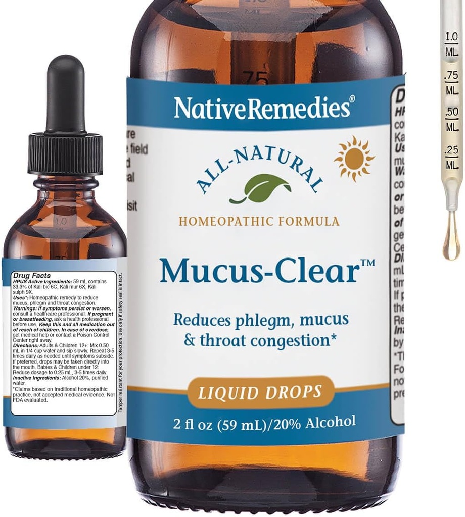 Remedios nativos Mucus-Clear
