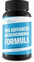 Pro Advanced Mitocondrial Fórmula - Celular &amp; Mitocondria Apoyo Suplemento dietético - Promover Energía, Anti-Envejecimiento, " Salud general - Ayuda Defender " Células de Reparación - ATP Energy Support - 90 Cápsulas